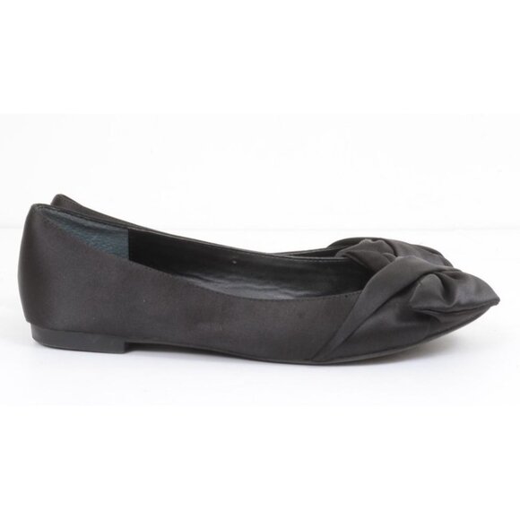 Charles by Charles David Darcy Ballet Flat Black Satin Size 9.5 - Picture 4 of 5